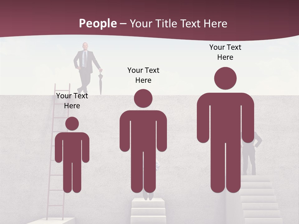 Outdoor Solution Smiling PowerPoint Template