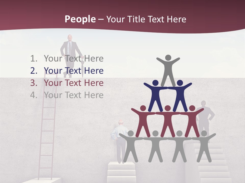 Outdoor Solution Smiling PowerPoint Template