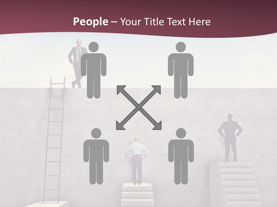 Outdoor Solution Smiling PowerPoint Template