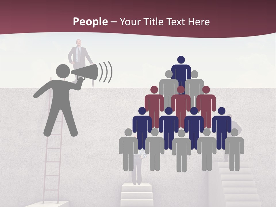 Outdoor Solution Smiling PowerPoint Template