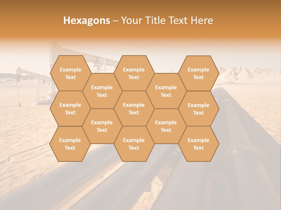 Desert Petrol Render PowerPoint Template