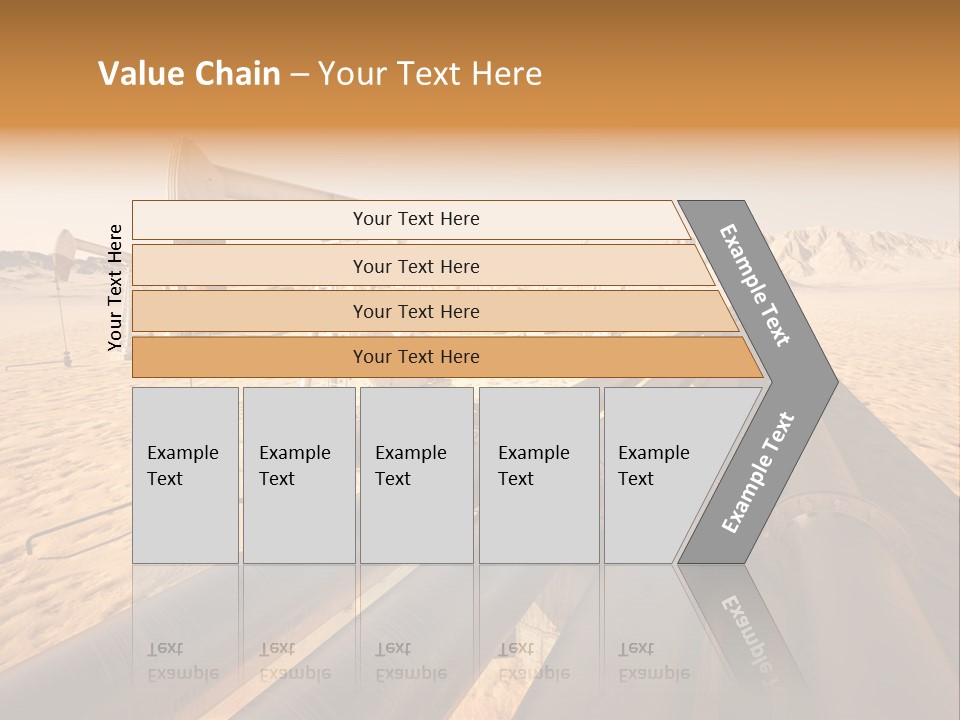 Desert Petrol Render PowerPoint Template
