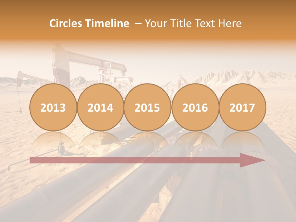 Desert Petrol Render PowerPoint Template