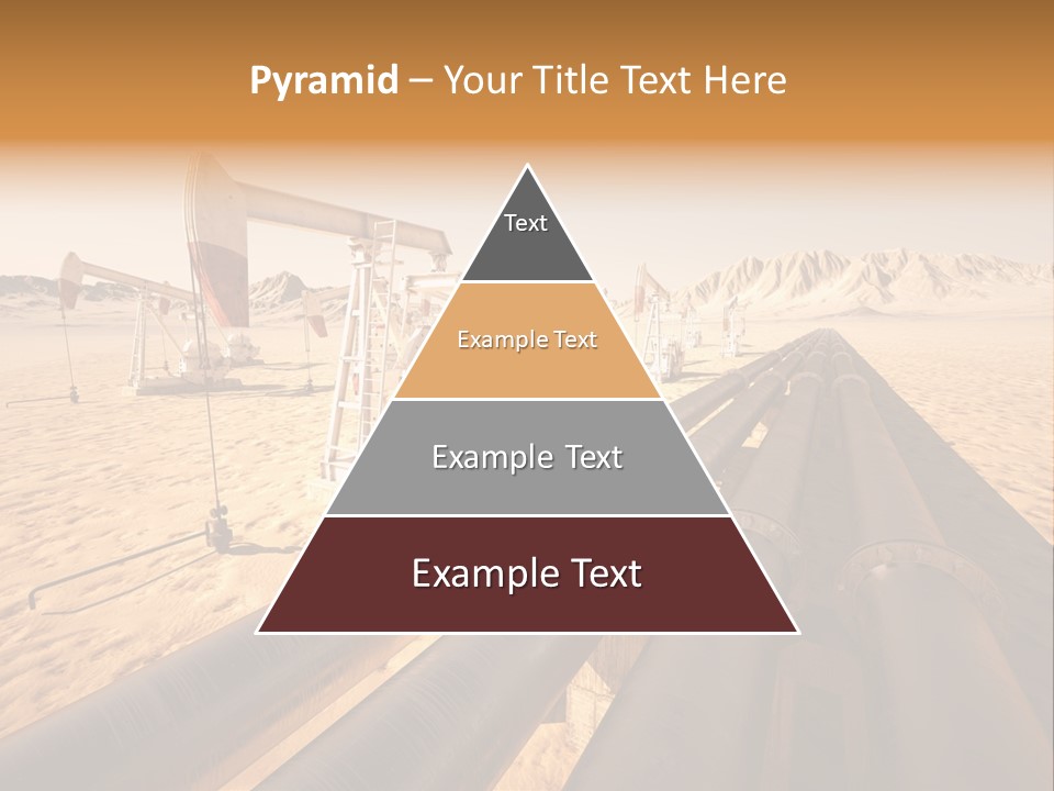 Desert Petrol Render PowerPoint Template