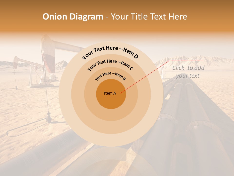 Desert Petrol Render PowerPoint Template