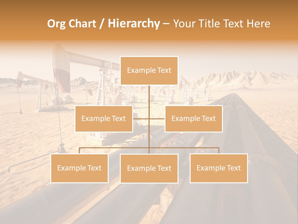 Desert Petrol Render PowerPoint Template