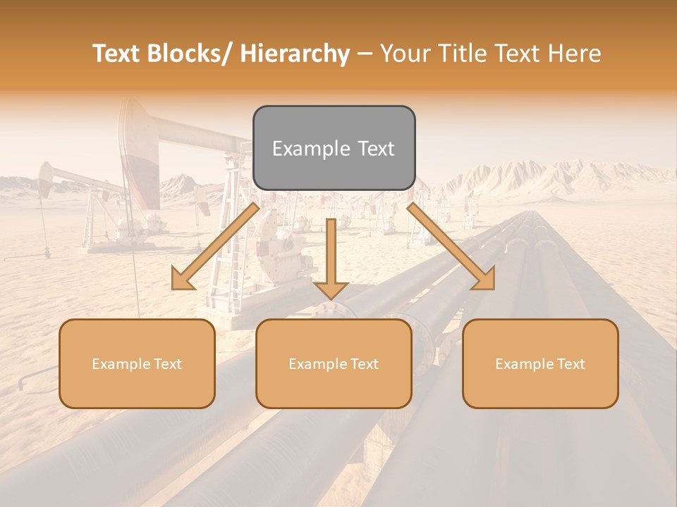 Desert Petrol Render PowerPoint Template