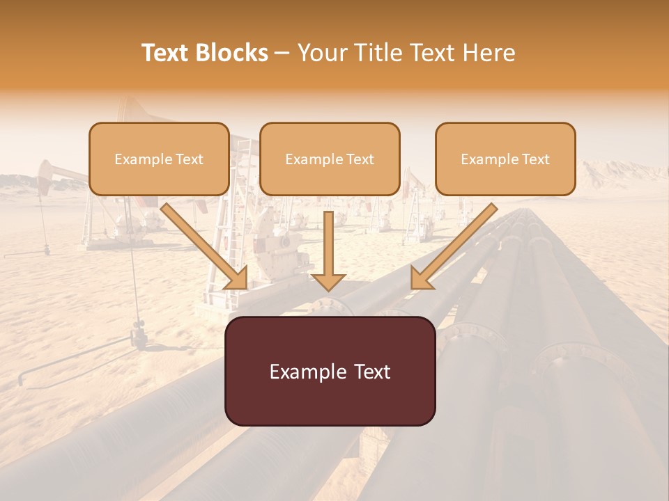 Desert Petrol Render PowerPoint Template