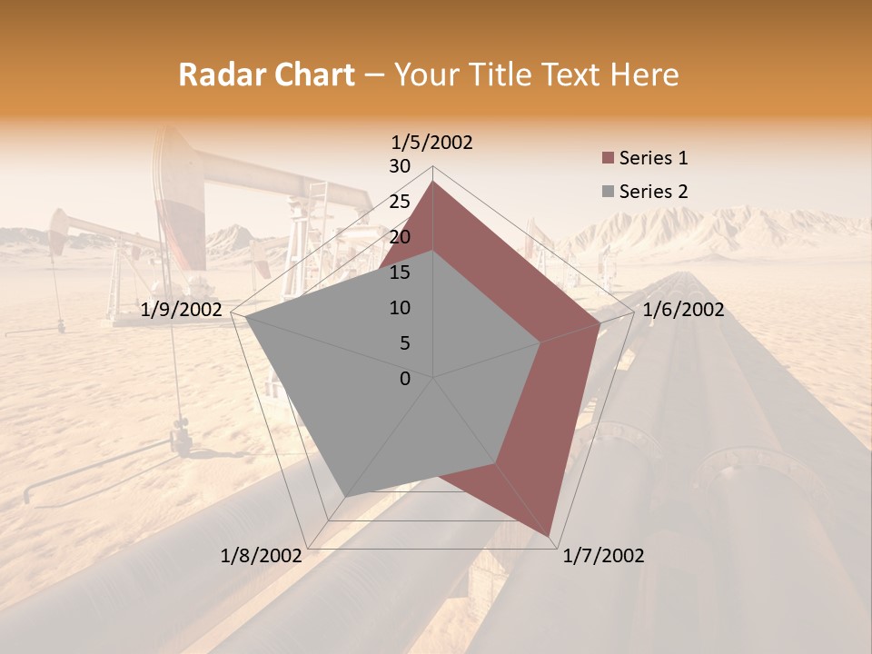 Desert Petrol Render PowerPoint Template