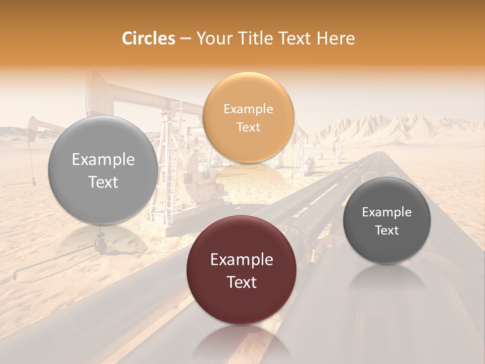 Desert Petrol Render PowerPoint Template