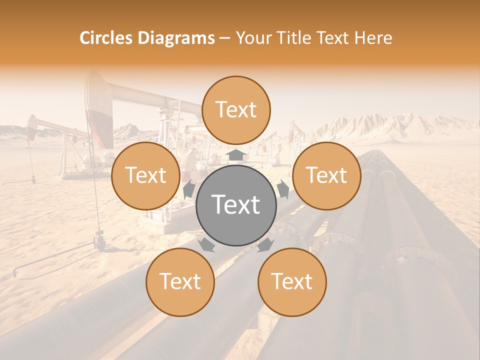 Desert Petrol Render PowerPoint Template