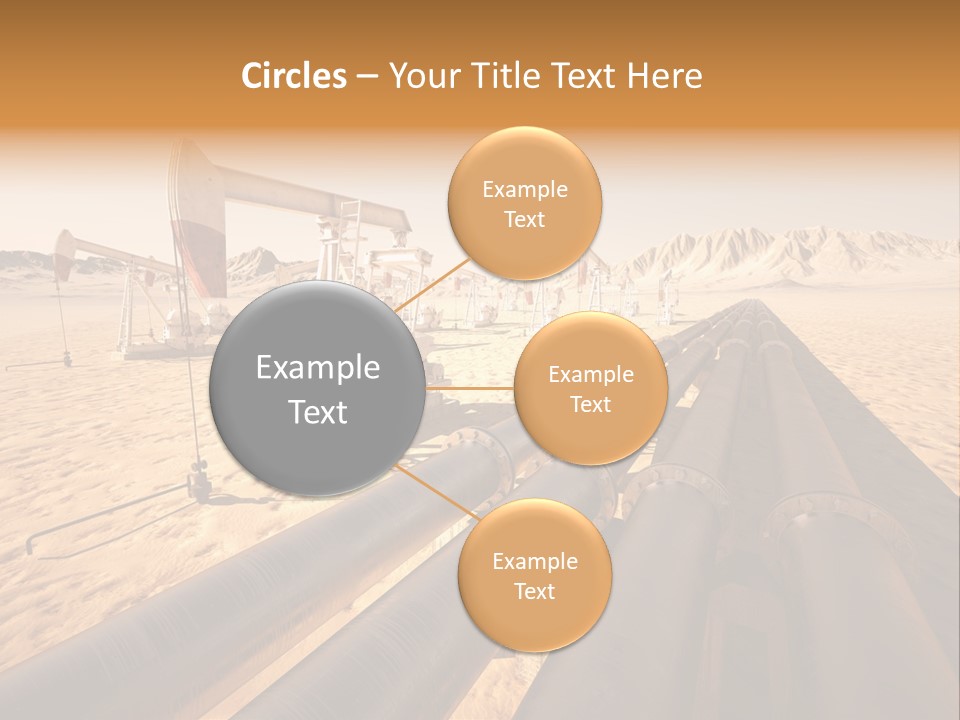 Desert Petrol Render PowerPoint Template