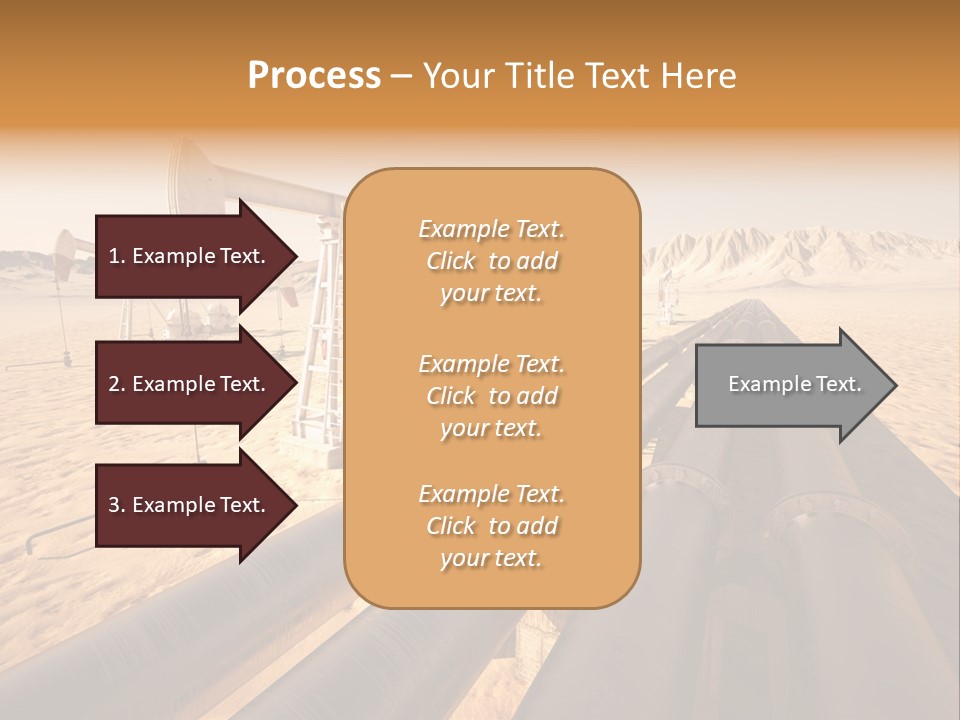 Desert Petrol Render PowerPoint Template
