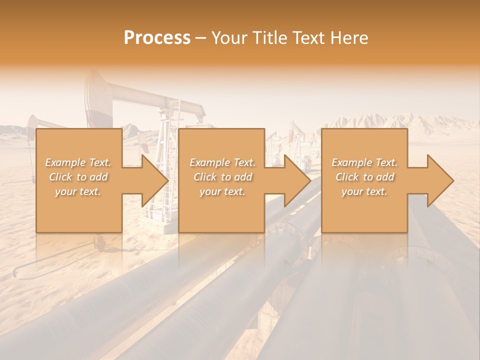 Desert Petrol Render PowerPoint Template