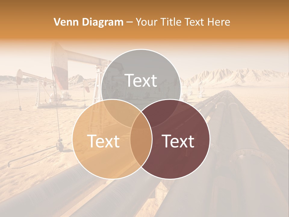 Desert Petrol Render PowerPoint Template