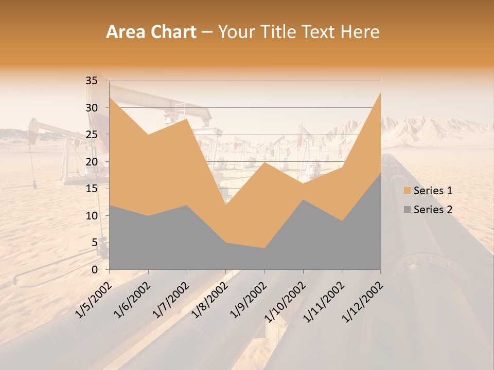 Desert Petrol Render PowerPoint Template