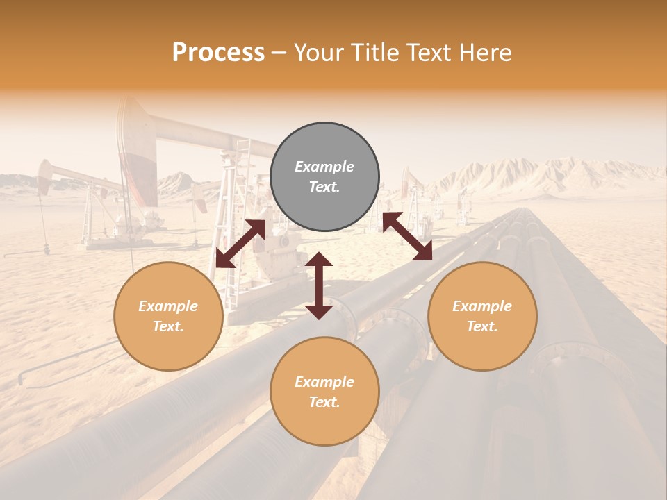 Desert Petrol Render PowerPoint Template