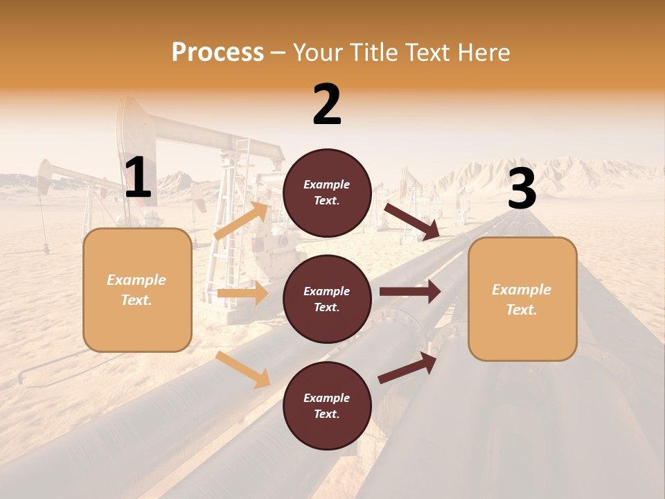 Desert Petrol Render PowerPoint Template