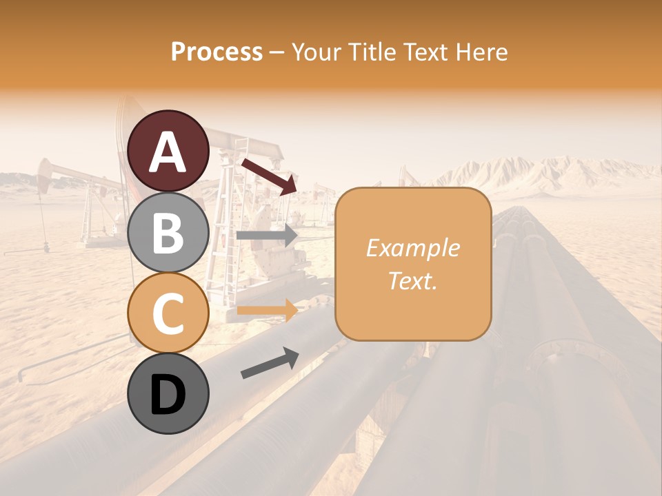 Desert Petrol Render PowerPoint Template