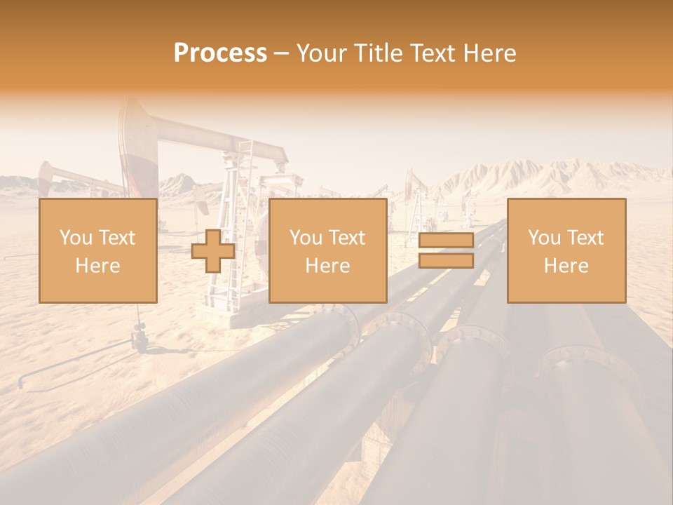 Desert Petrol Render PowerPoint Template
