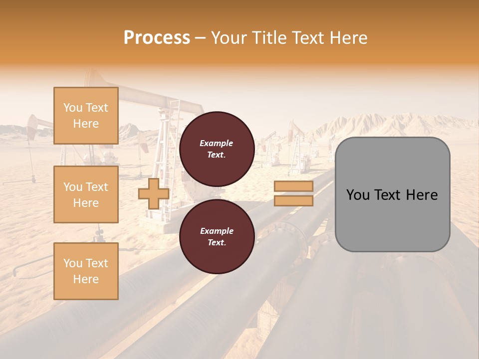 Desert Petrol Render PowerPoint Template