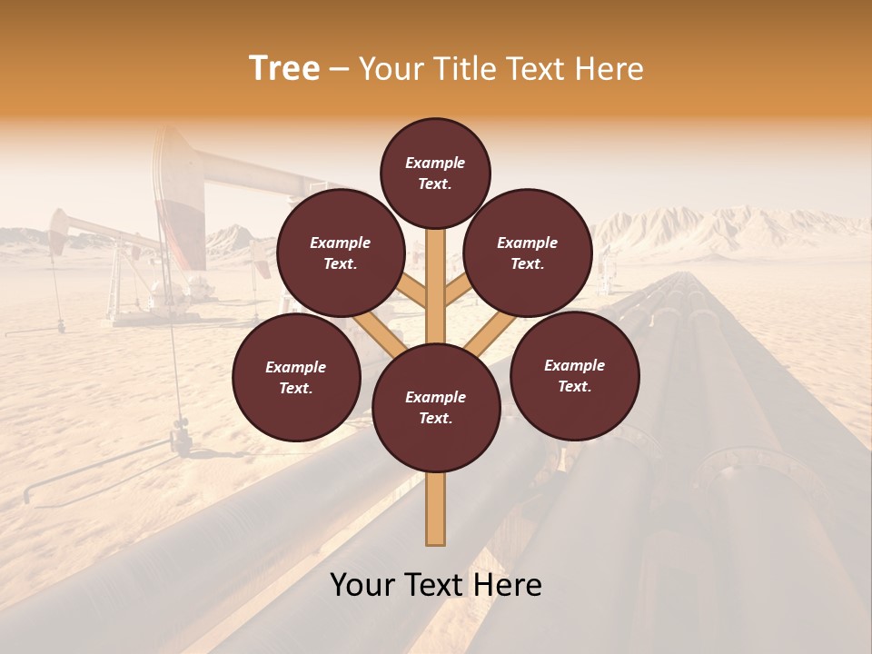 Desert Petrol Render PowerPoint Template