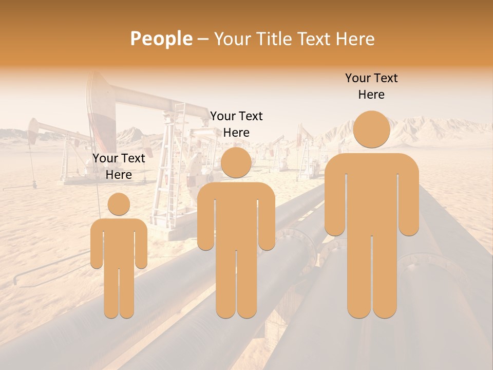 Desert Petrol Render PowerPoint Template