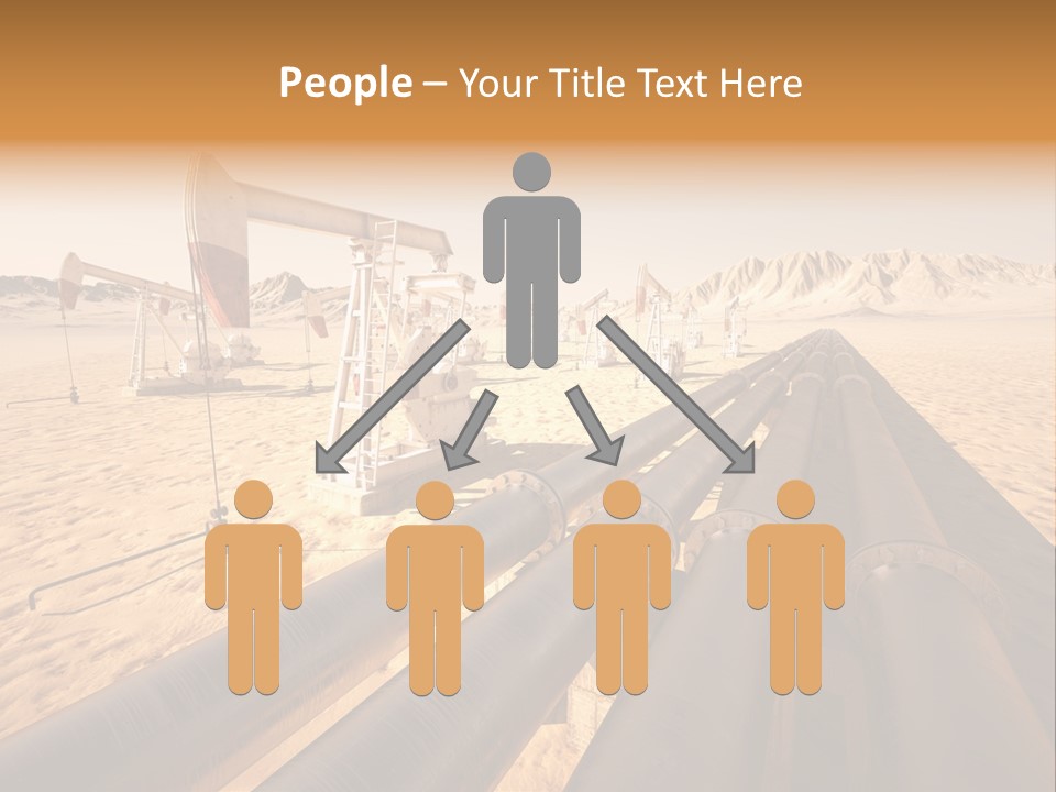 Desert Petrol Render PowerPoint Template
