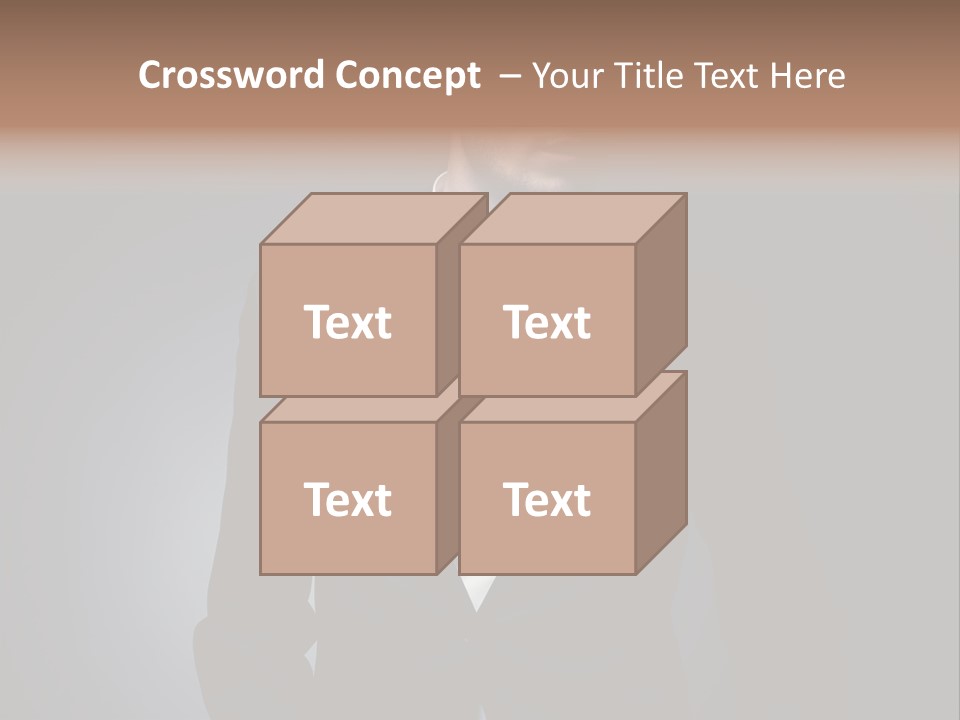Adult Posing Fashion PowerPoint Template