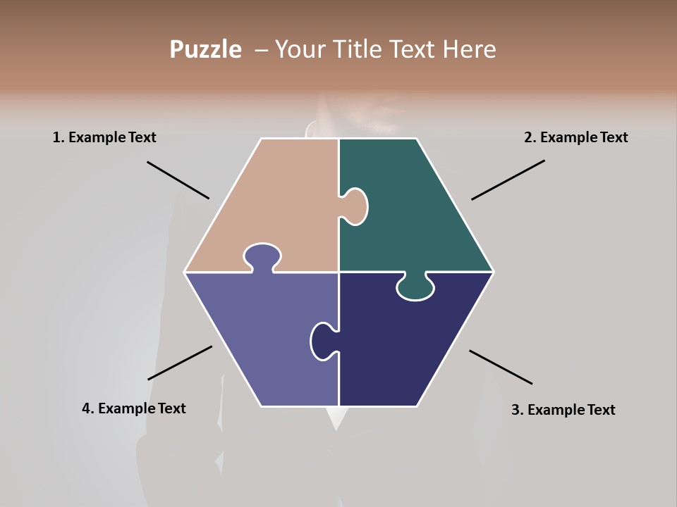 Adult Posing Fashion PowerPoint Template