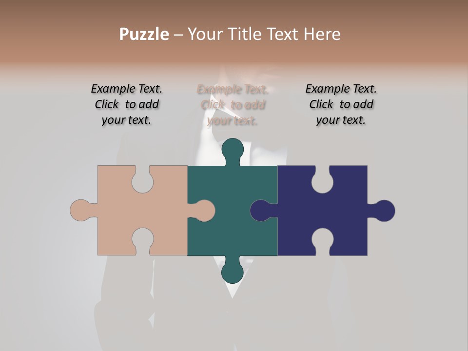 Adult Posing Fashion PowerPoint Template