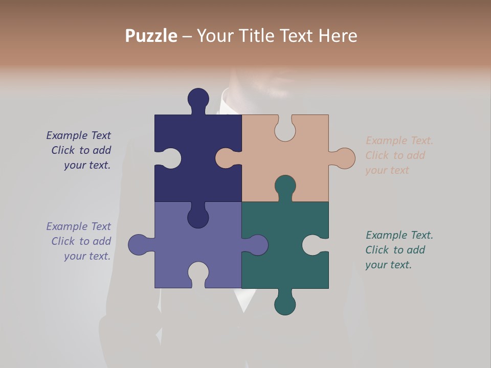 Adult Posing Fashion PowerPoint Template