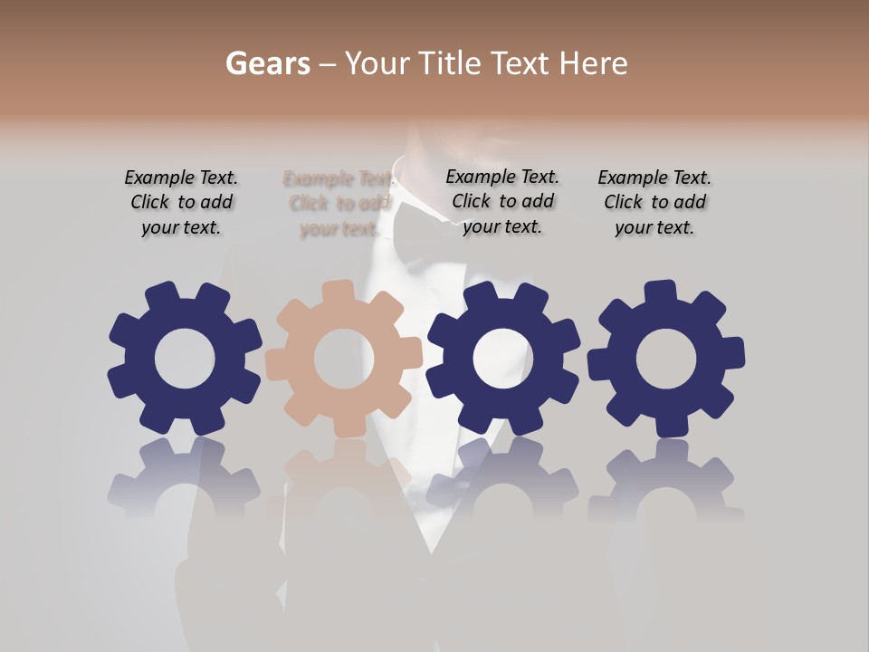 Adult Posing Fashion PowerPoint Template