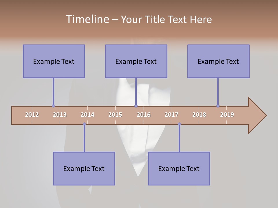 Adult Posing Fashion PowerPoint Template