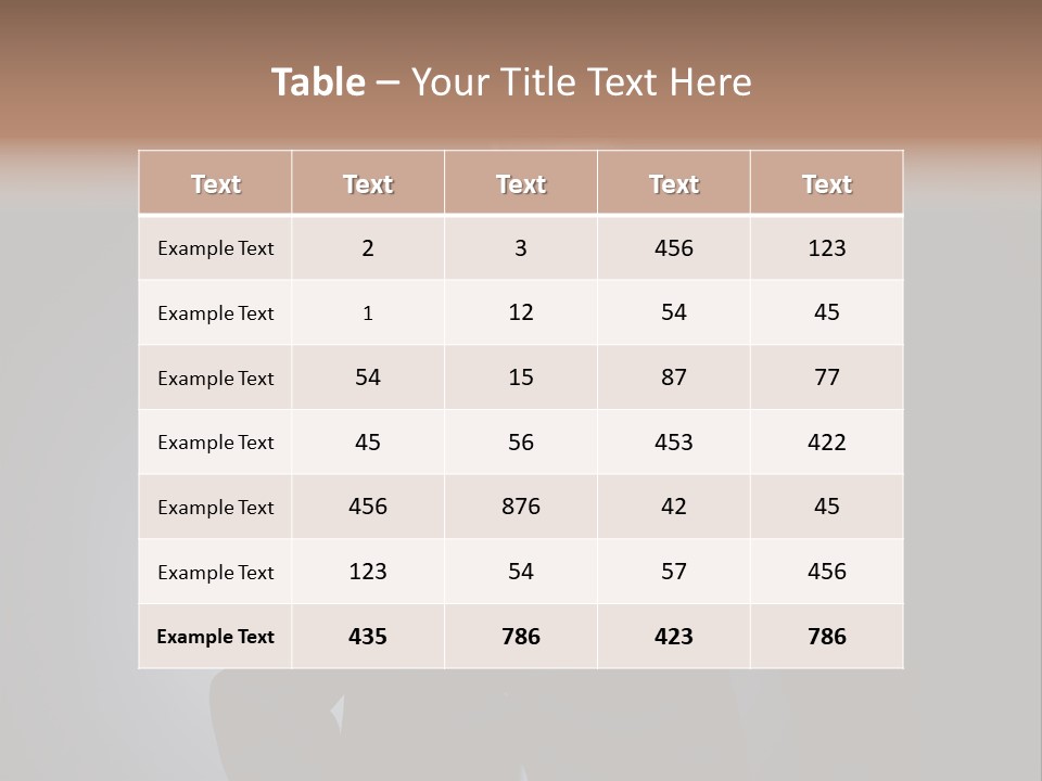 Adult Posing Fashion PowerPoint Template