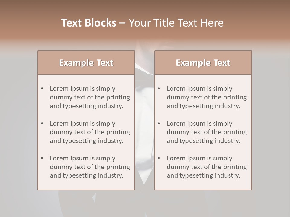 Adult Posing Fashion PowerPoint Template