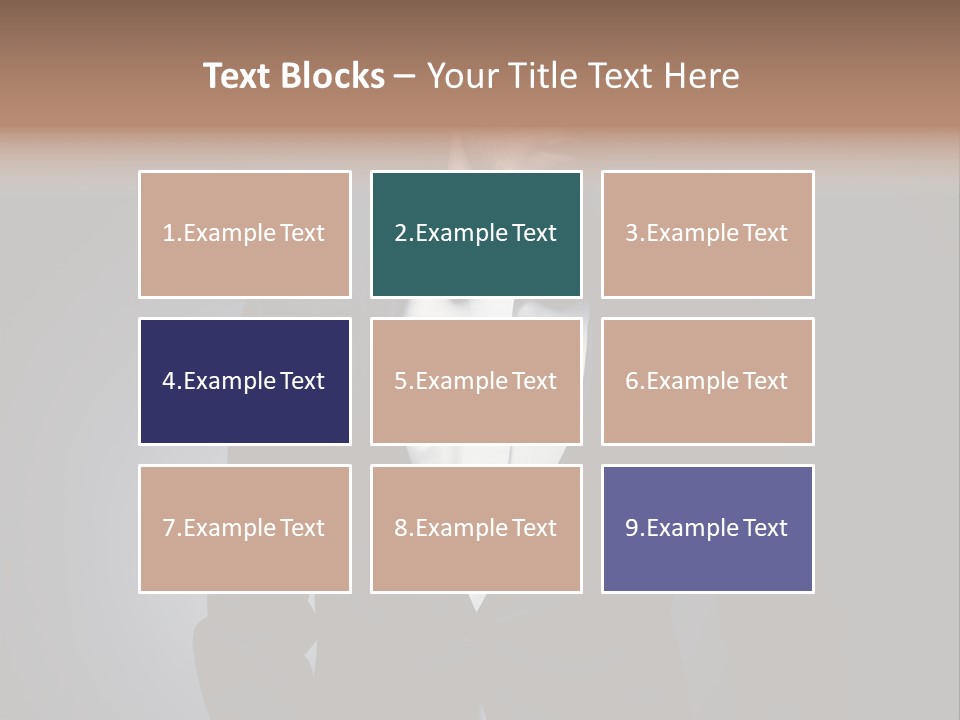 Adult Posing Fashion PowerPoint Template