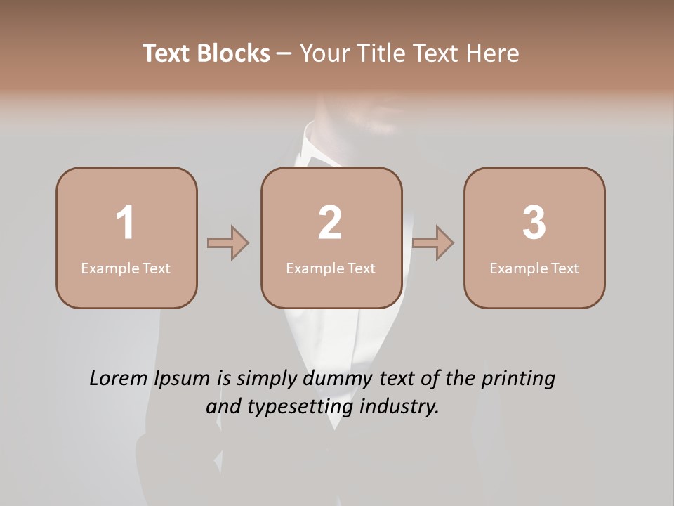 Adult Posing Fashion PowerPoint Template