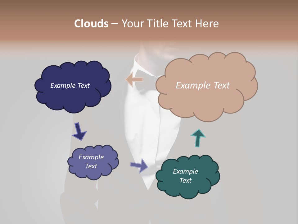 Adult Posing Fashion PowerPoint Template