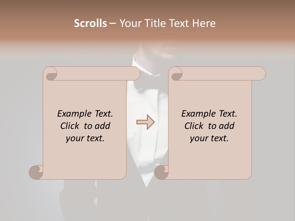 Adult Posing Fashion PowerPoint Template