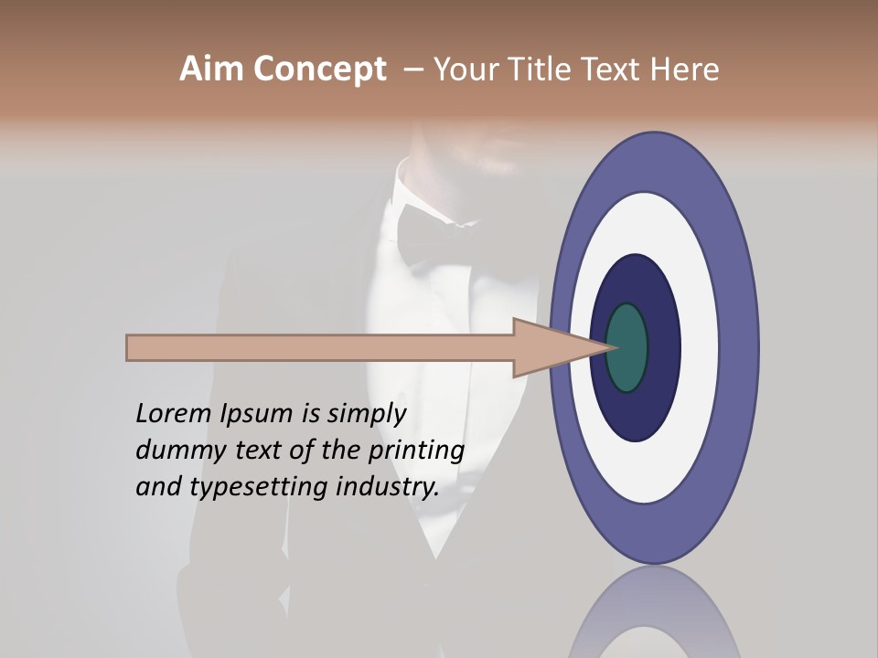 Adult Posing Fashion PowerPoint Template