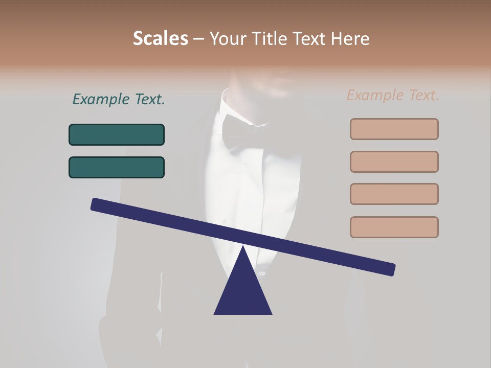 Adult Posing Fashion PowerPoint Template