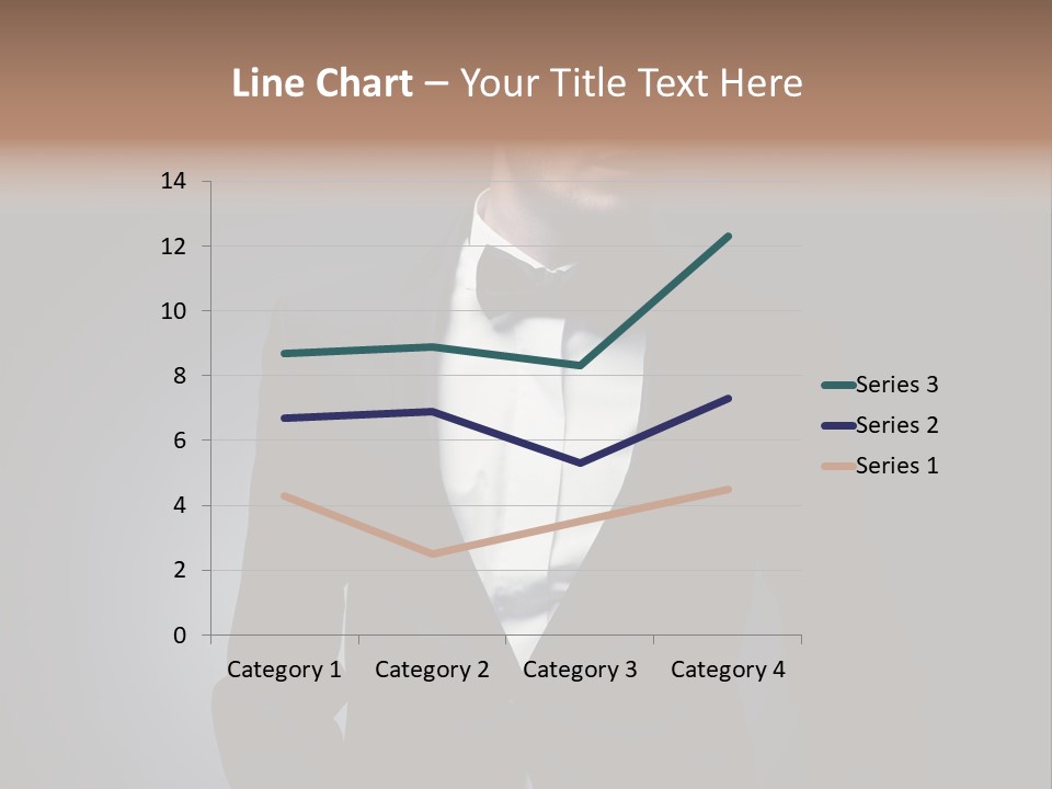 Adult Posing Fashion PowerPoint Template