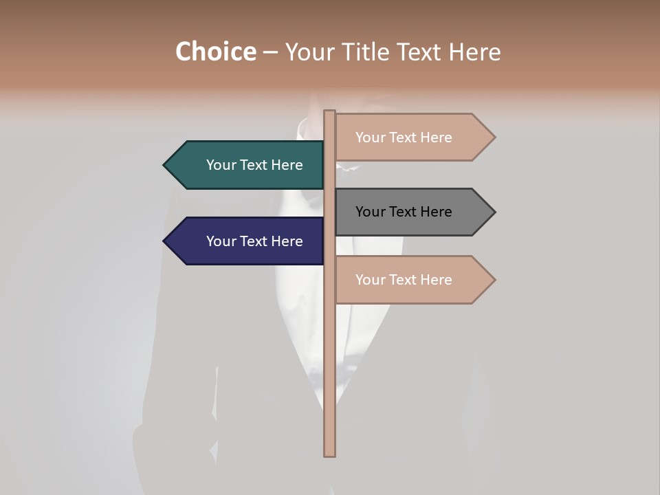 Adult Posing Fashion PowerPoint Template