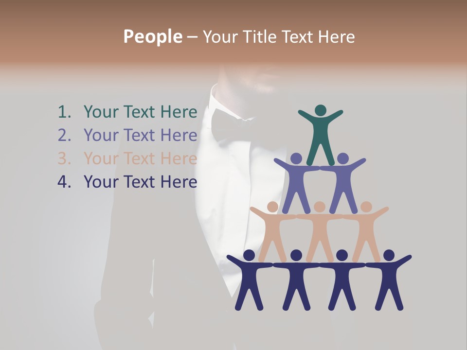 Adult Posing Fashion PowerPoint Template