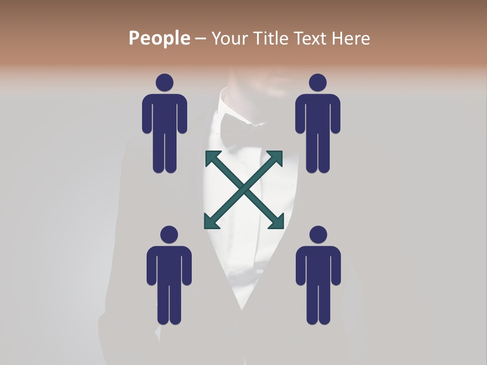 Adult Posing Fashion PowerPoint Template