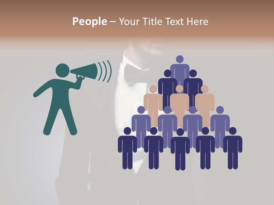 Adult Posing Fashion PowerPoint Template