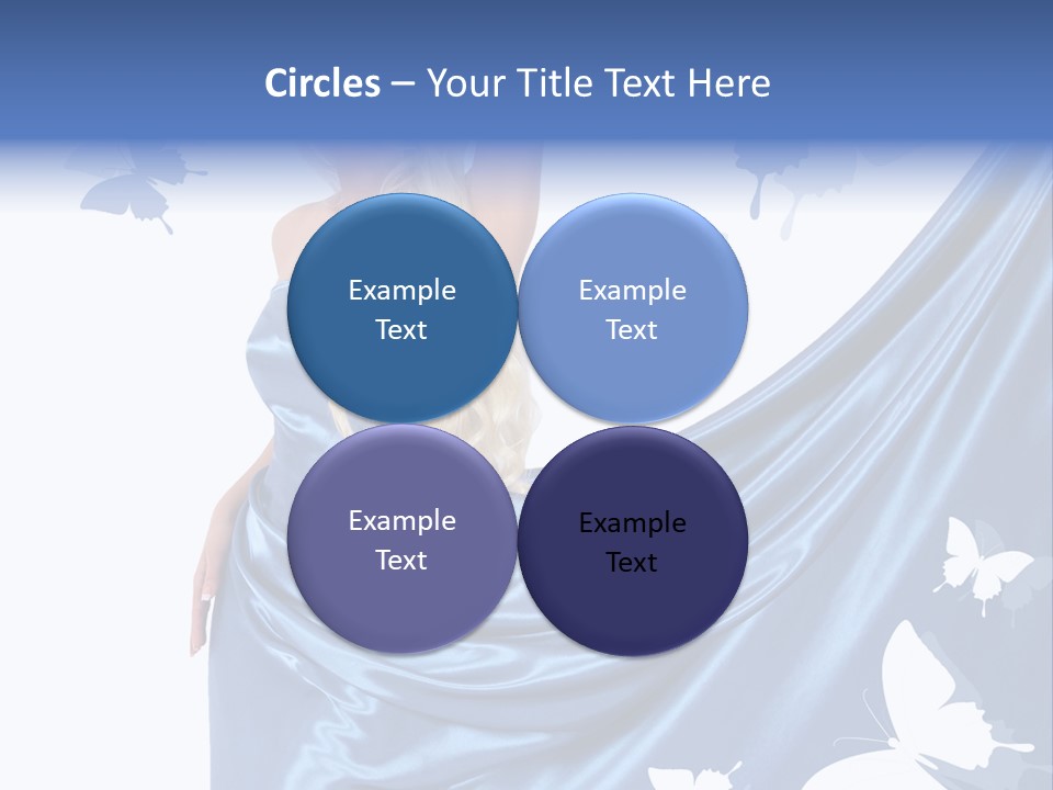 Hair Long Woman PowerPoint Template