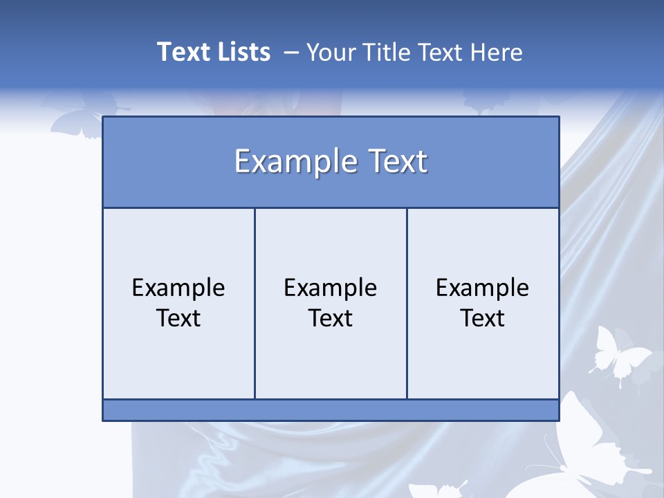Hair Long Woman PowerPoint Template