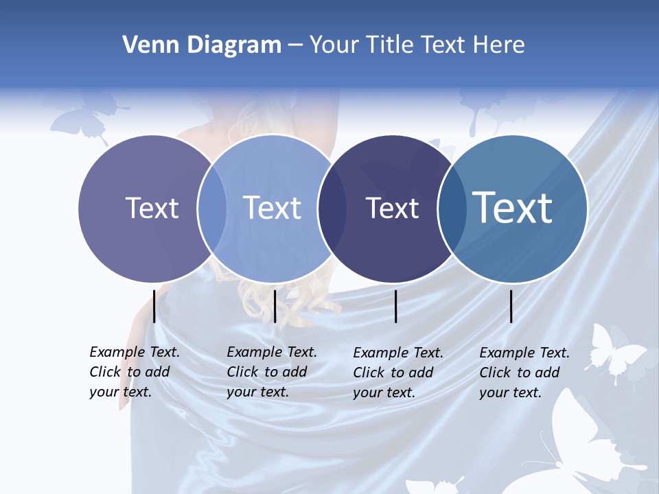 Hair Long Woman PowerPoint Template